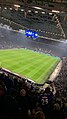 Innenansicht der Veltins Arena beim 5:2 Heimerfolgs des FC Schalke 04 gegen Hertha BSC am 14. April 2023.