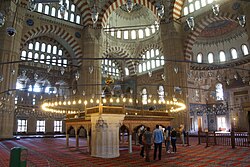 Interior of Selimiye Mosque (15051849687).jpg