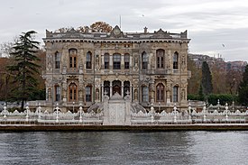 Küçüksu Pavilion in Istanbul, Turkey