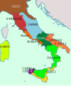 Italy in 400 BC