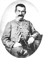 Amerikan İç Savaşı generalinin eski resmi