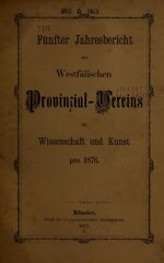 Thumbnail for File:Jahresbericht des Westfälischen Provinzial-Vereins für Wissenschaft und Kunst 1876 (IA jahresberichtdes5187west).pdf