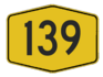 Federal Route 139 shield}}