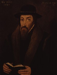 John Foxe believed the Cathars to be precursors of the reformation. John Foxe from NPG.jpg