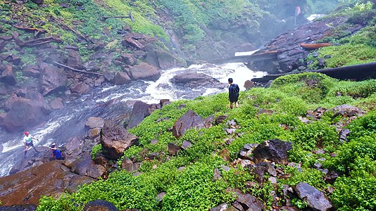 Julan waterfall river