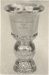 KBUs Pokalturnering - 1st trophy won by Boldklubben 1903.png