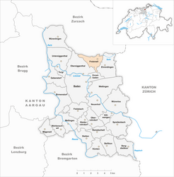 Freienwil – Mappa