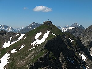 Kemptner Kopf from the First Schafalpenkopf