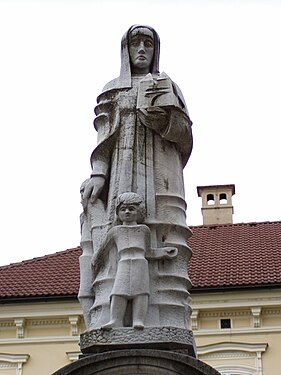Statue der hl. Hemma von Gurk von 1988