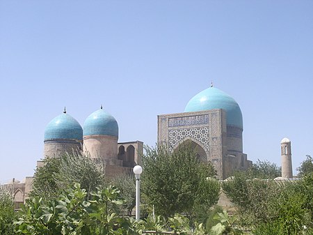 Kok-Gumbaz mosque.