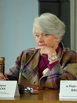 <span class="mw-page-title-main">Krystyna Łybacka</span> Polish politician (1946–2020)