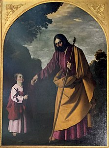 "Promenade of Saint Joseph with Infant Jesus" by Francisco de Zurbarán (1598 –1664)