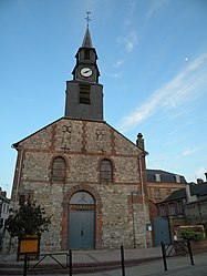 La Rivière-Saint-Sauveur'daki kilise