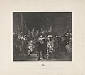La Ronde de Nuit, 1854, Lithografie von Adolphe Mouilleron, 39,8 × 48,3 cm