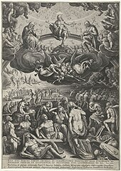 Adriaen Collaert: Das Jüngste Gericht, ca. 1570-1600.