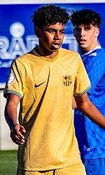 Thumbnail for File:Lamine Yamal 2023 Barcelona Juvenil A (cropped).jpg