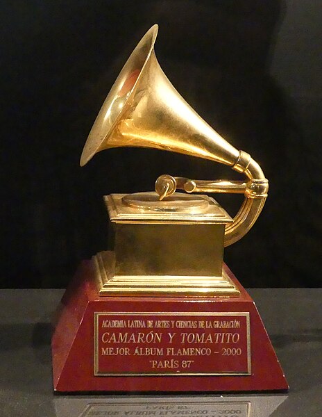 Latin Grammy Award statuette