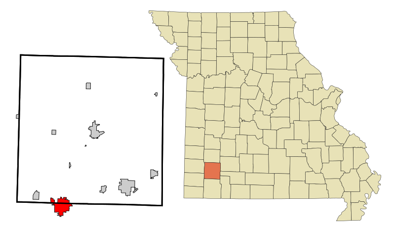 File:Lawrence County Missouri Incorporated and Unincorporated areas Monett Highlighted.svg