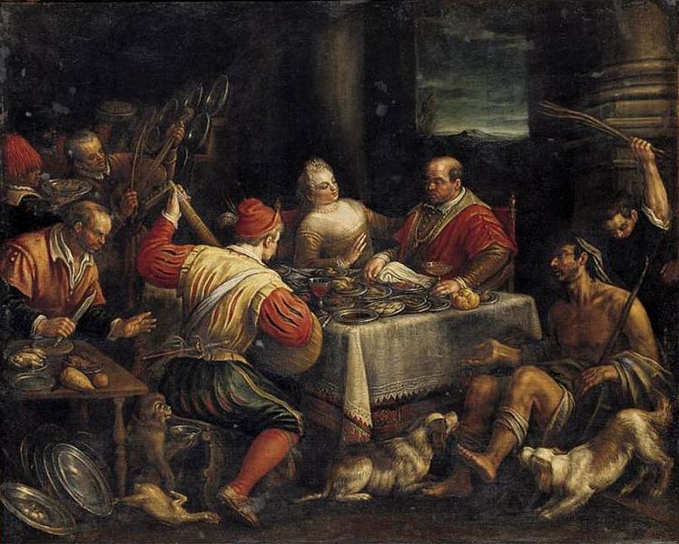 File:Leandro Bassano - Banquet Scene - WGA1464.jpg