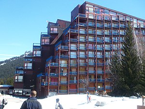 Architecture In Les Arcs  The French Ski Resort Bor