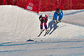 Lillehammer 2016 - Ladies Ski Cross - Klara Kasparova and Dana Vovk