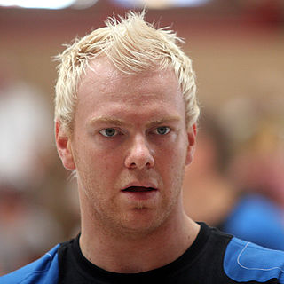 Logi Geirsson Icelandic handball player