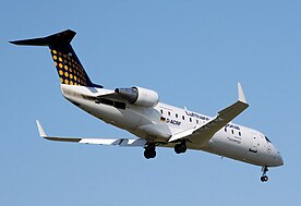 Lufthansa bombardier crj-200 d-acrf arp.jpg