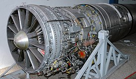 Motor turbojato AL-7F no Museu da Aviação Polonesa