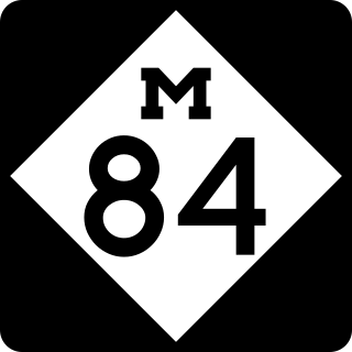 <span class="mw-page-title-main">M-84 (Michigan highway)</span> State highway in Saginaw and Bay counties in Michigan, United States