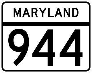 <span class="mw-page-title-main">Maryland Route 944</span> State highway in Maryland, United States