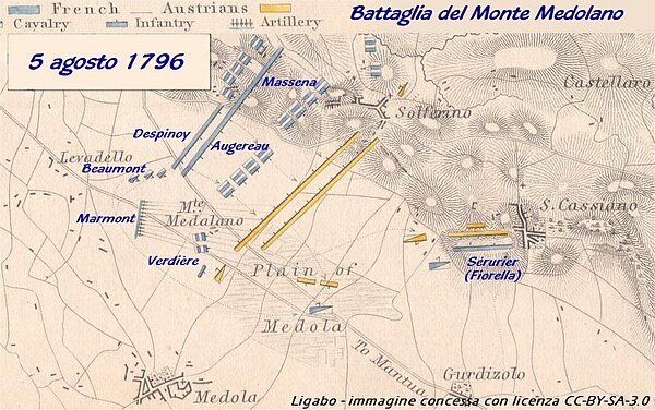 Battle of Castiglione or Monte Medolano