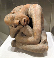 Figurină de teracotă din Mali ce este expusă la Metropolitan Museum of Art din New York, Statele Unite ale Americii