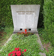 Manfred Niehaus – Grabstätte Friedhof Melaten