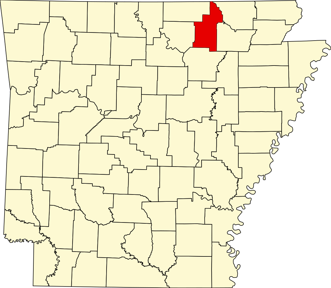 National Register of Historic Places listings in Sharp County, Arkansas