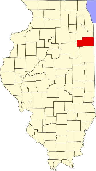 File:Map of Illinois highlighting Kankakee County.svg