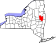 Map of New York highlighting Saratoga County.svg