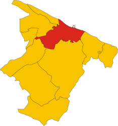 Barletta - Mapa