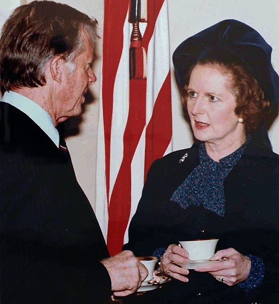 File:Margaret Thatcher visiting Jimmy Carter.jpg