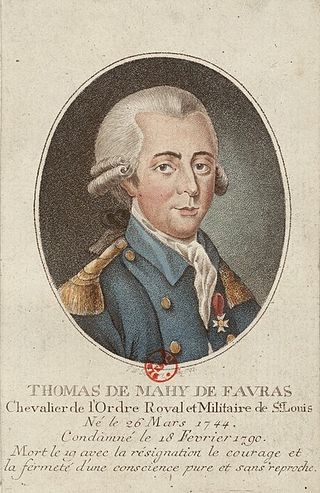Thomas de Mahy de Favras