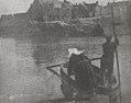 Le bac de Concarneau en 1904 (photographié par Mary Devens).