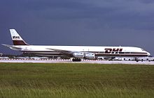 Douglas DC-8-73F der DHL Aviation im Jahr 2001