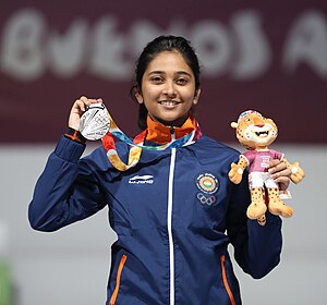 Mehuli Ghosh at 2018 Summer Youth Olympics.jpg