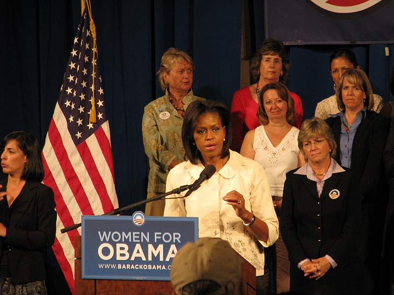 File:Michelle Obama at the University of New Mexico on September 4, 2008.jpg