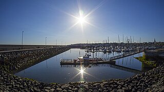 Morning at Bangor Marina - geograph.org.uk - 5823722.jpg