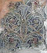 Crypte de Saint-Victor, mosaïque probablement mérovingienne