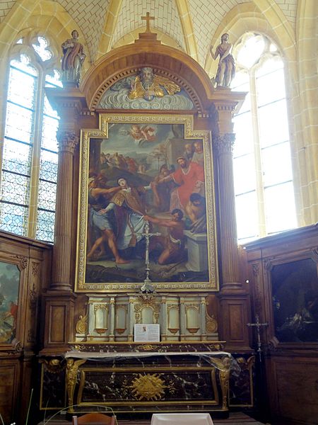 File:Moussy-le-Neuf (77), église Saint-Vincent, chœur, maître-autel et retable majeur.JPG