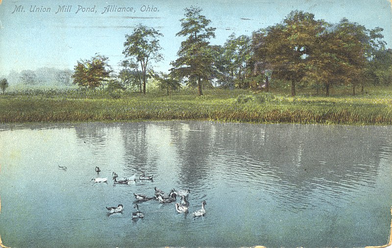 File:Mt. Union Mill Pond (13960058619).jpg