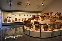Jomon pottery in the Yamanashi museum Museums in Yamanashi prefecture-4b.jpg