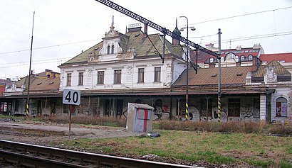 Jak do Praha-Vyšehrad Výhybna hromadnou dopravou - O místě