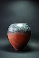 Image 29Ovoid Naqada I (Amratian) black-topped terracotta vase, (c. 3800-3500 BC). (from Prehistoric Egypt)